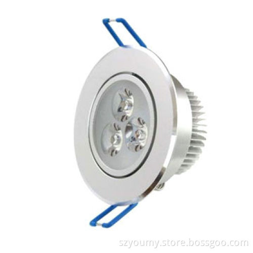 LED Ceiling Downlight with 3W, 85-265V AC, Up to 50,000 Hours Lifespan, 2 Years Warranty